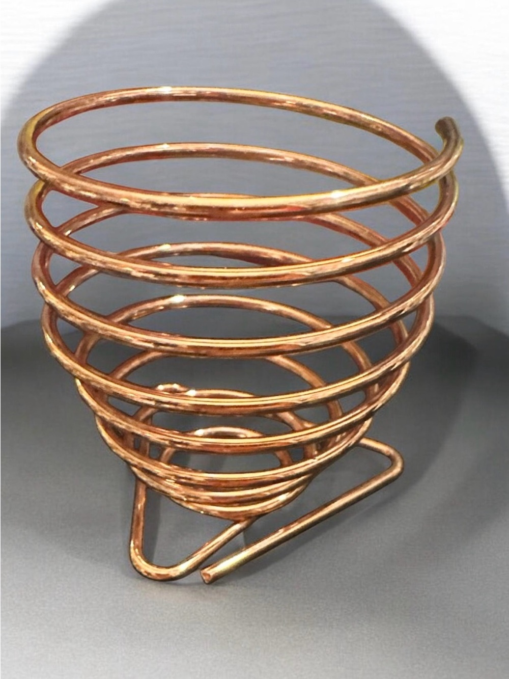 Rose Gold Spiral Makeup Sponge Holder Beauty Blender Stand - Picture 1 of 1